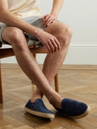 Brunello Cucinelli - Suede Espadrilles - Blue
