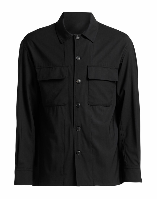 Photo: Fedeli Mens Shirt in Black