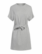Majestic Filatures Womens Mini dress Light in Grey