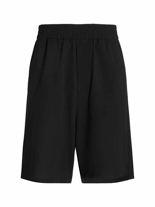 Photo: AMI PARIS - Cotton Crepe Bermuda Shorts
