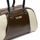 Adidas Y3 x Wales Bonner Bowling Bag in Auburn/Cream White 