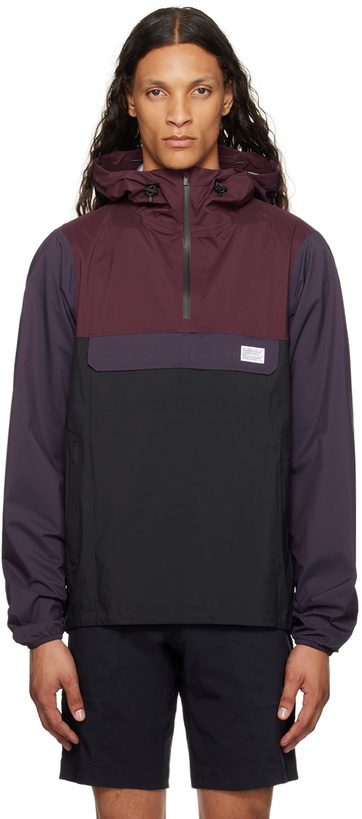 Photo: MAAP Black & Purple Alt_Road Lightweight Jacket