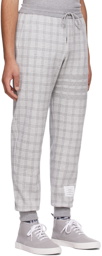 Thom Browne Grey Cotton Lounge Pants