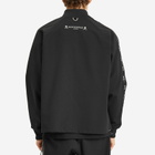 mastermind JAPAN Men's Skull Tape Jersey Zip-Up Jacket in Black
