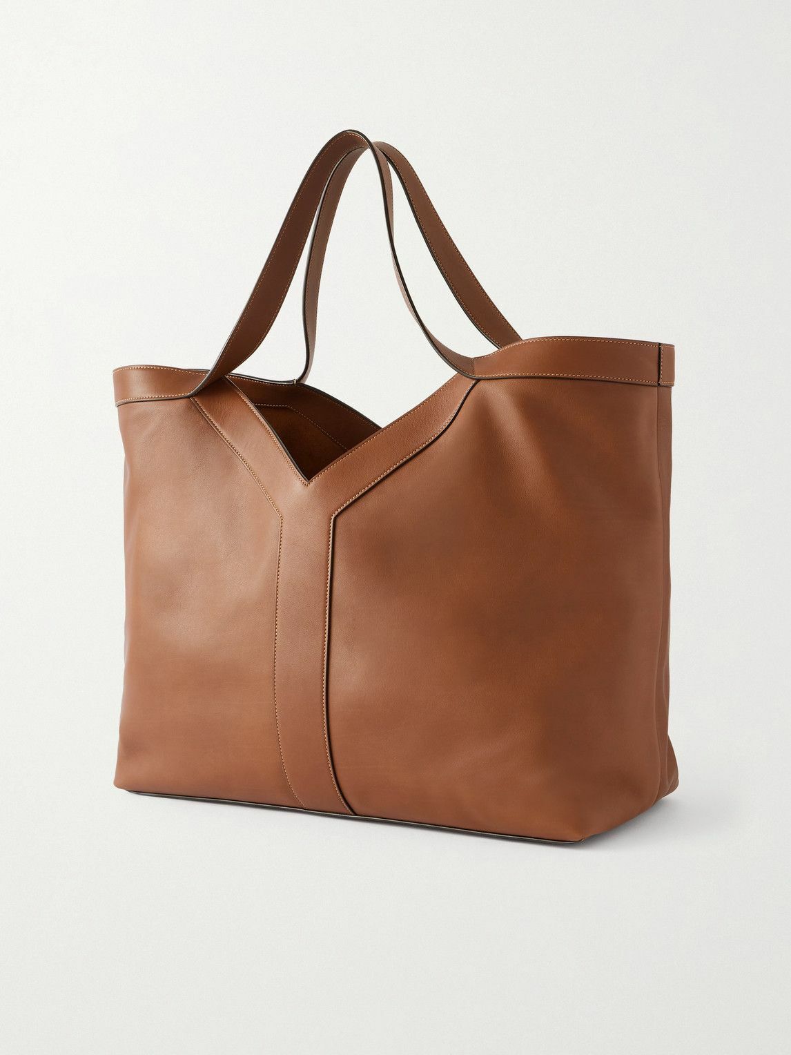 SAINT LAURENT - Marais Leather Tote Bag