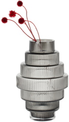 POLSPOTTEN Gray Small Steps Vase