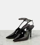 Givenchy Show patent leather slingback pumps