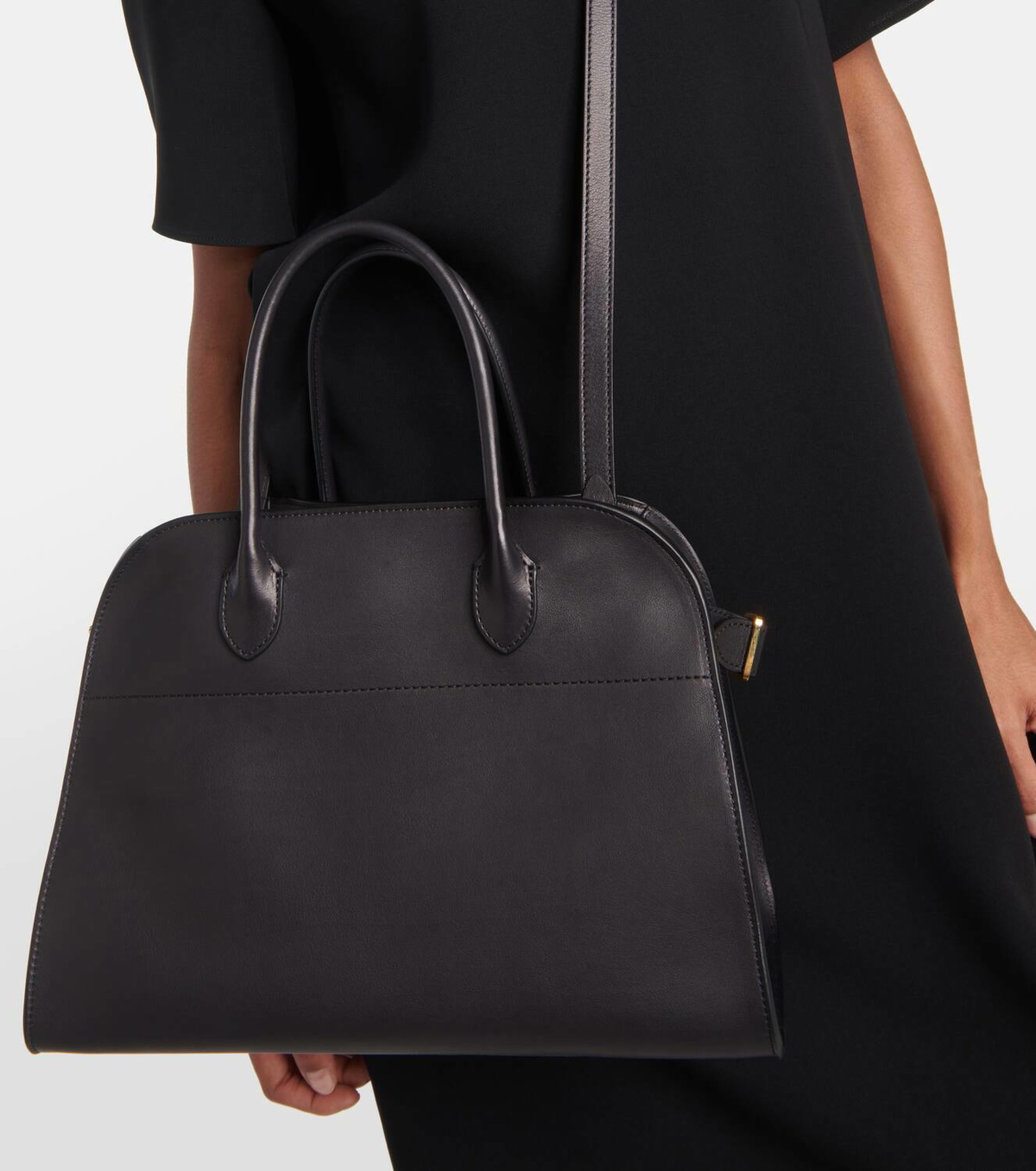 The Row Soft Margaux 12 leather tote bag The Row