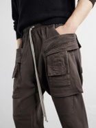 DRKSHDW by Rick Owens - Creatch Tapered Cotton-Jersey Sweatpants - Brown