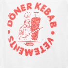 Vetements Men's Doner Kebab T-Shirt in White