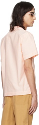 A.P.C. Orange & White Lloyd Shirt