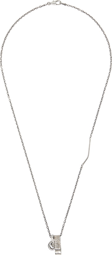 Photo: Title of Work Random Rings Necklace