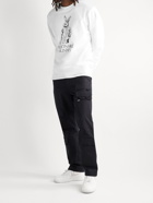 BILLIONAIRE BOYS CLUB - Bunnies Printed Cotton-Jersey Sweatshirt - White