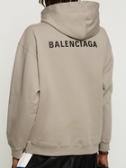 BALENCIAGA - Faded Cotton Hoodie