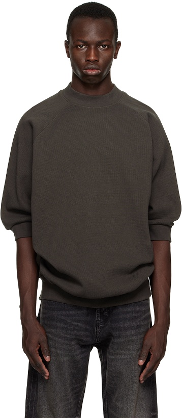 Photo: Essentials Gray Raglan Sweatshirt