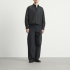 Jil Sander Men's Nylon Shirt Jacket in Black