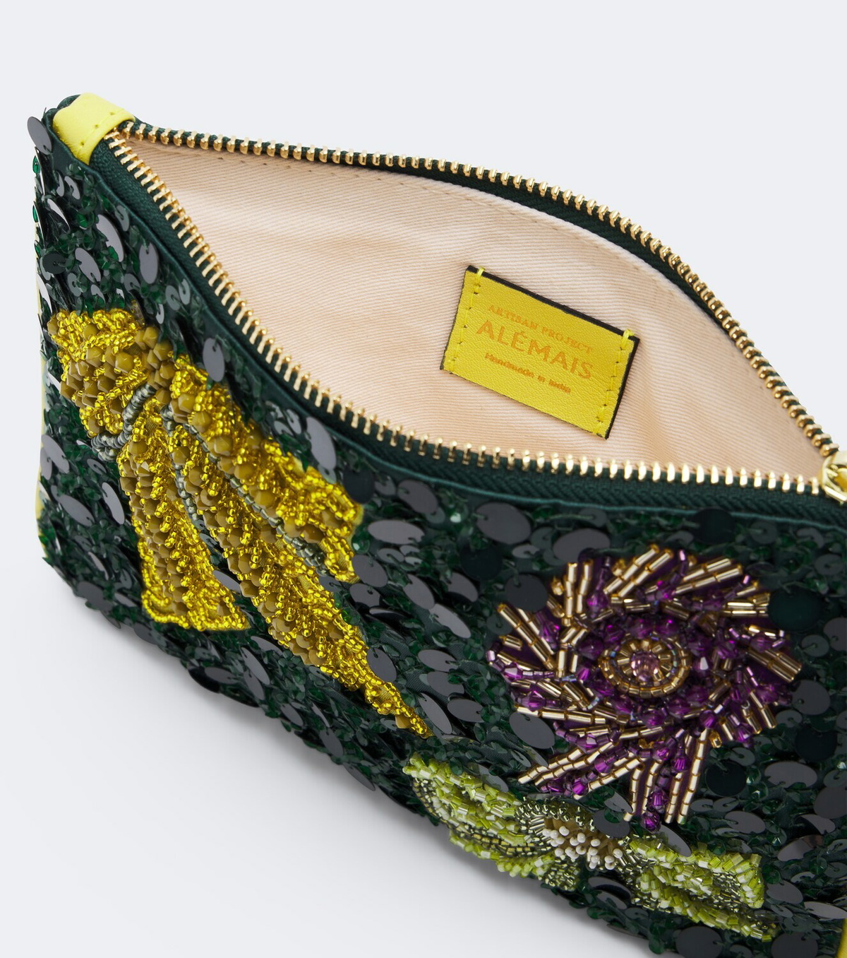Alémais Rosette embellished pouch