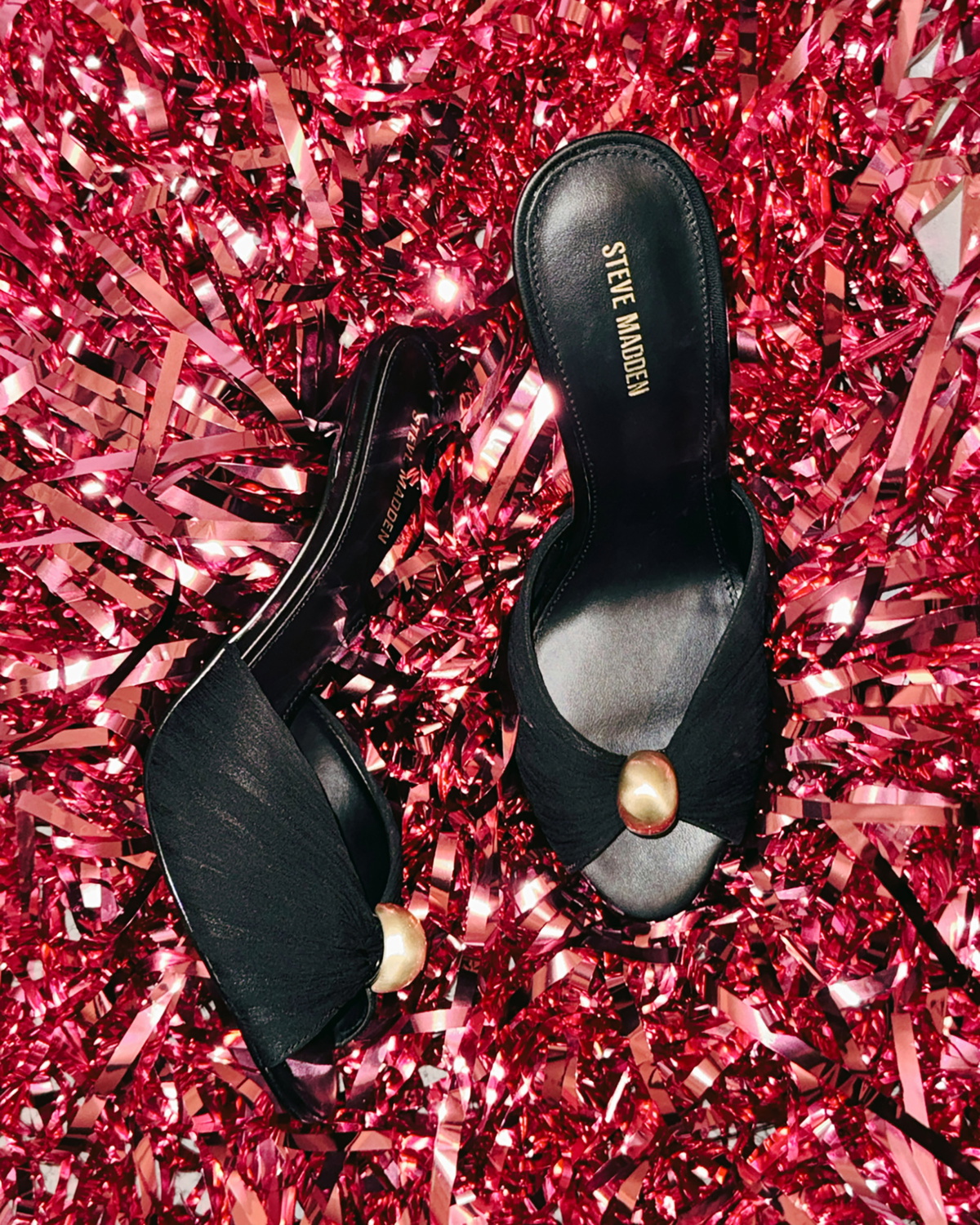 Steve Madden Priya-G Heels in Black
