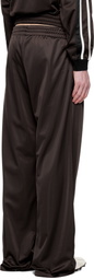 Martine Rose Brown Wide Leg Track Pants
