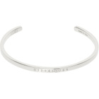 MM6 Maison Margiela Numeric Minimal Signature Cuff Bracelet