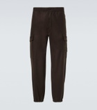 Stone Island Ghost wool-blend flannel sweatpants