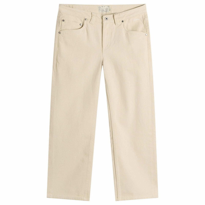 Photo: Dime Women's Relaxed Denim Pants in Natural