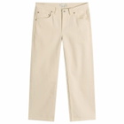Dime Women's Relaxed Denim Pants in Natural