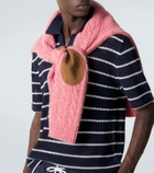 Ralph Lauren Purple Label Striped cotton polo shirt