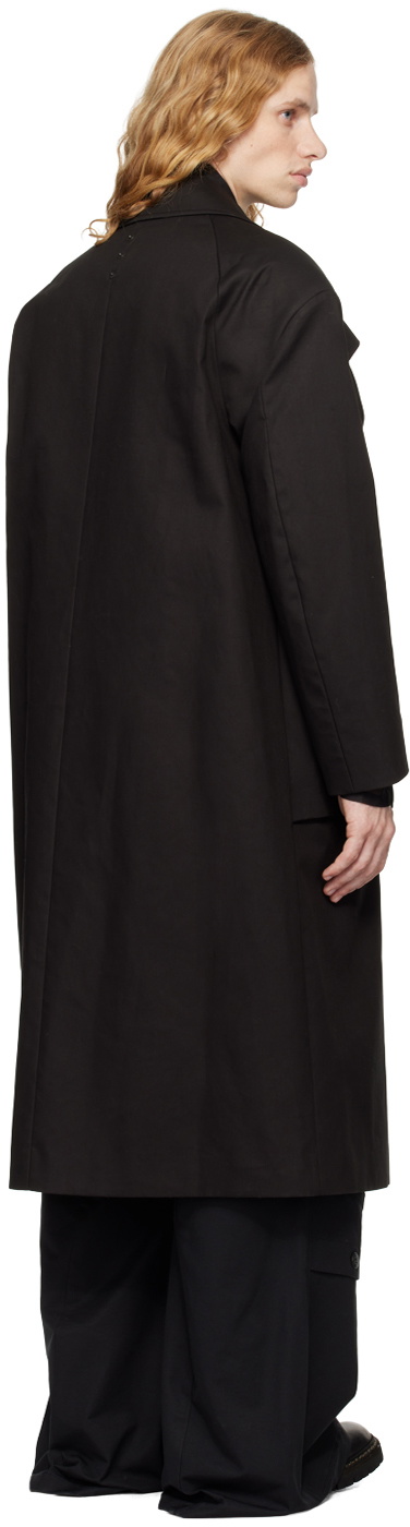 CARNET-ARCHIVE Black Mass Oversized Trench Coat