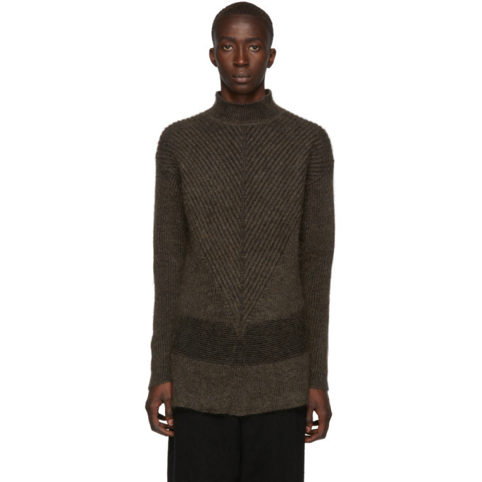 Photo: Rick Owens Brown Fisherman Turtleneck