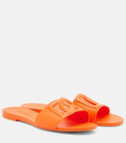 Dolce&Gabbana DG rubber slides