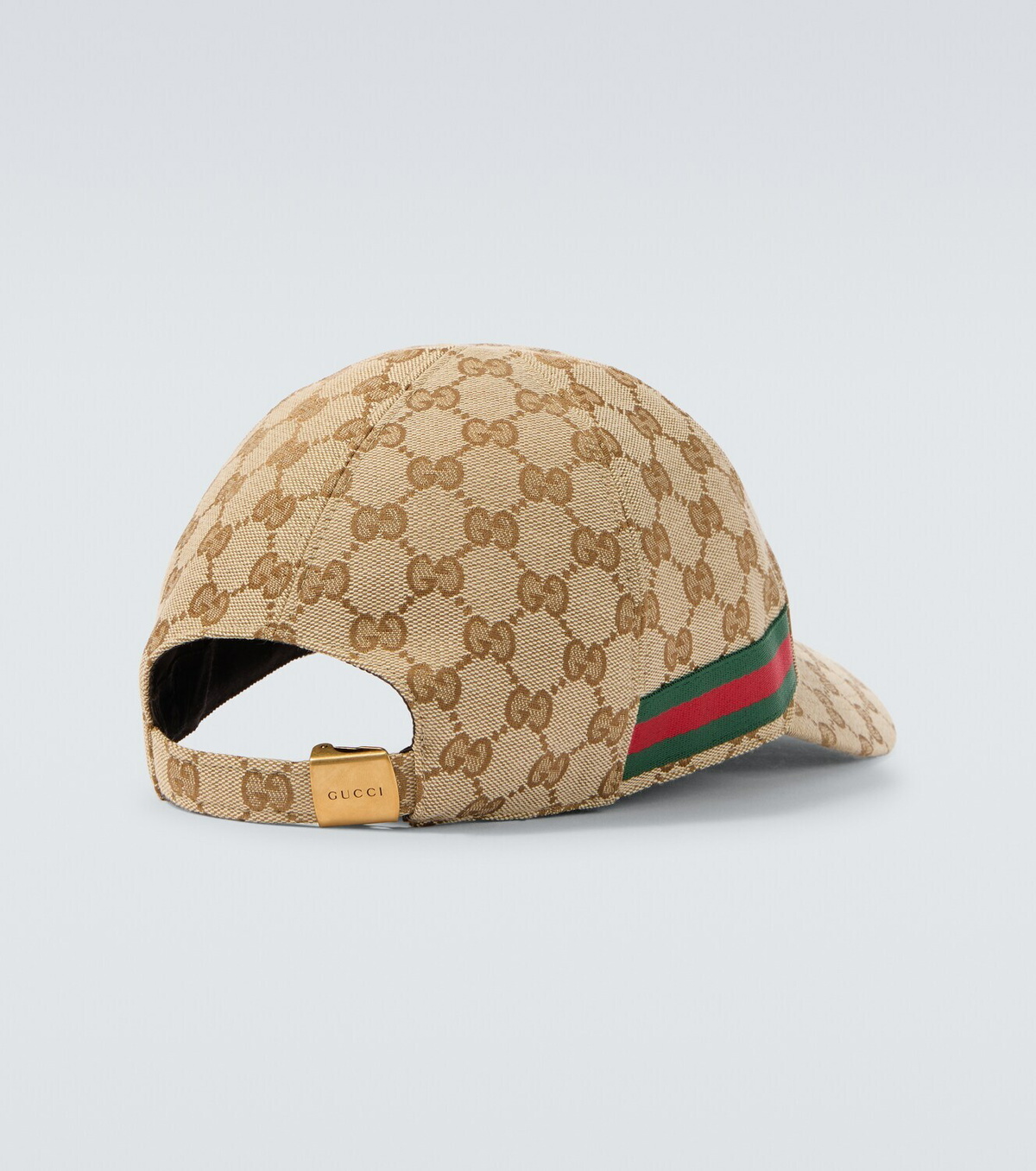 Gucci GG Canvas Web Stripe baseball cap