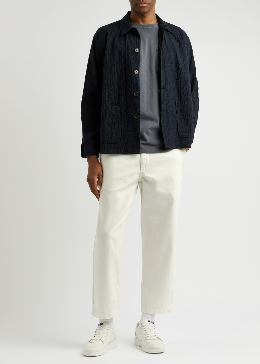 Paige Ramierez Cotton T-shirt Blue