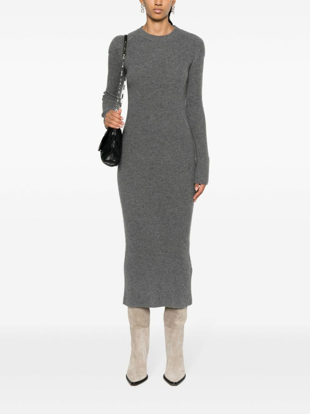 Amazon.com: Women's Solid Long Sleeve Scoopneck Maxi Bodycon Pencil Dress  Plain Long Maxi Dress for Women Elegant Casual : Clothing, Shoes & Jewelry