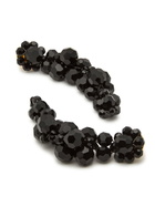 Simone Rocha Cluster Crystal-embellished Drop Earrings - Black - One Size