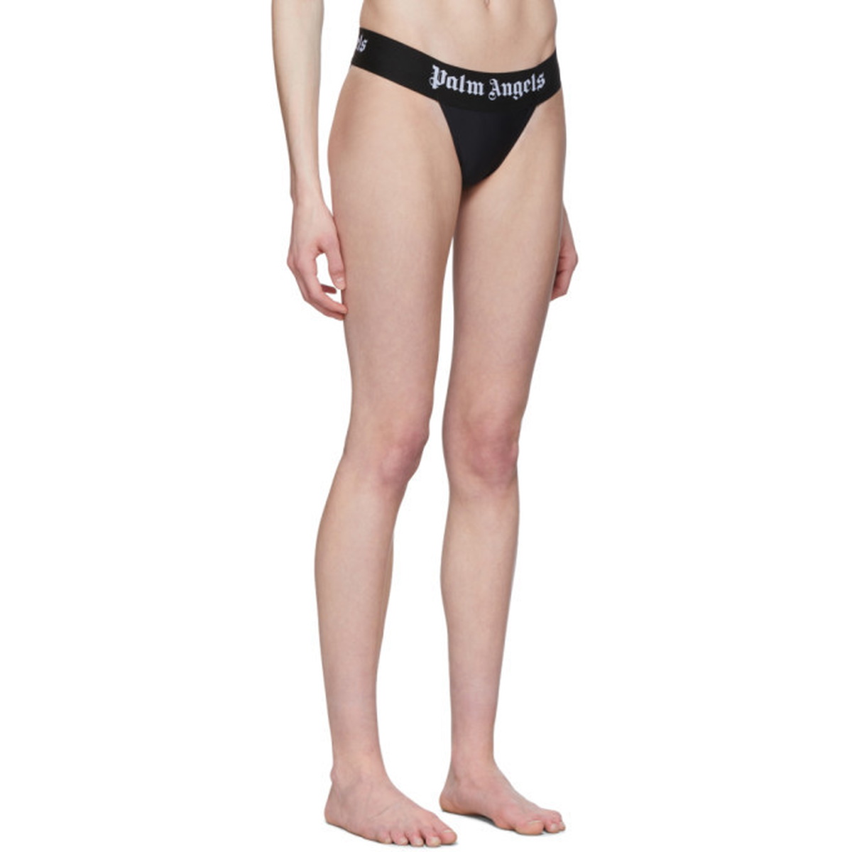 Classic Logo Thong in black - Palm Angels® Official
