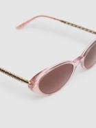 VERSACE Round Acetate Sunglasses