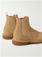Officine Creative - Hopkins Suede Chelsea Boots - Brown