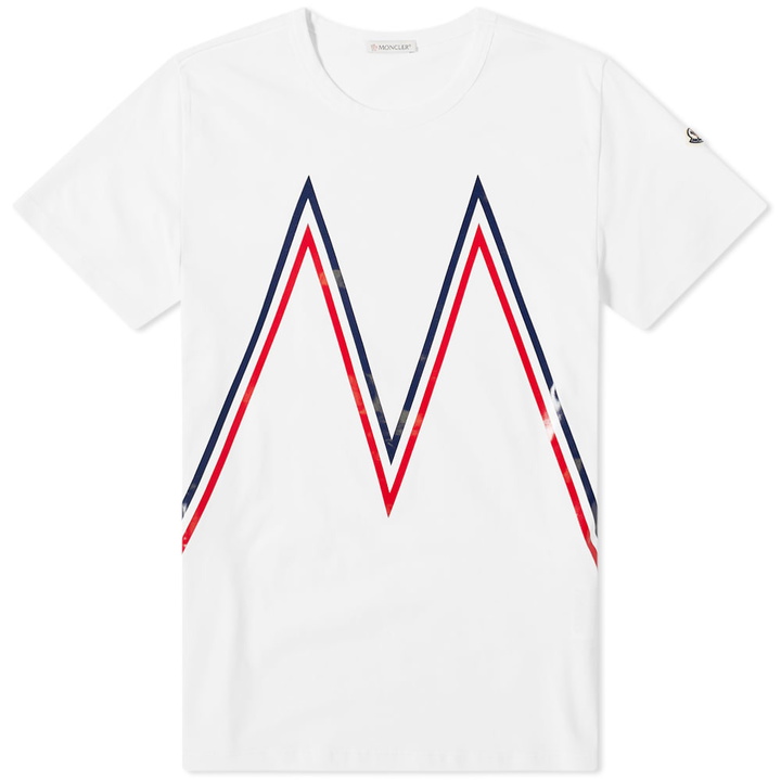 Photo: Moncler Big 'M' Tee