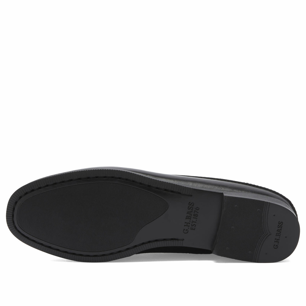Bass Weejuns Women's Easy Weejun Penny Slide in Black Leather