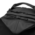 RAINS Clip Front Backpack in Black 
