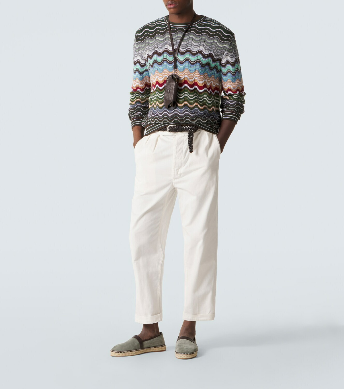 Missoni Zigzag cotton-blend sweater