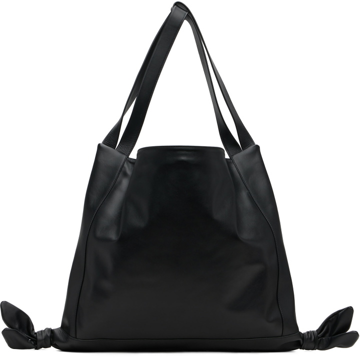 Photo: HEREU Black Cador Leather Bag
