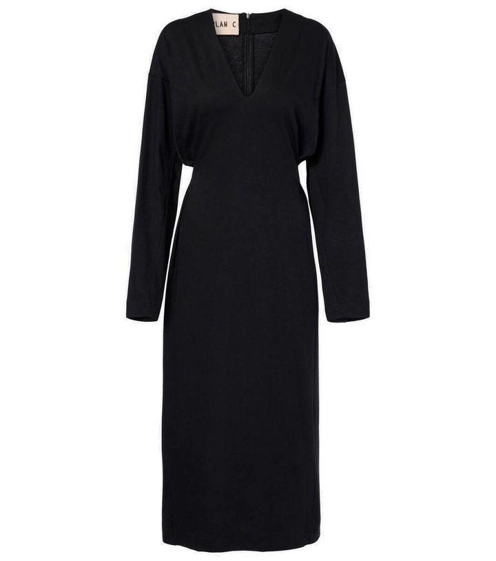 Photo: Plan C Cotton midi dress