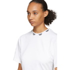 adidas Originals White Trefoil Collar T-Shirt