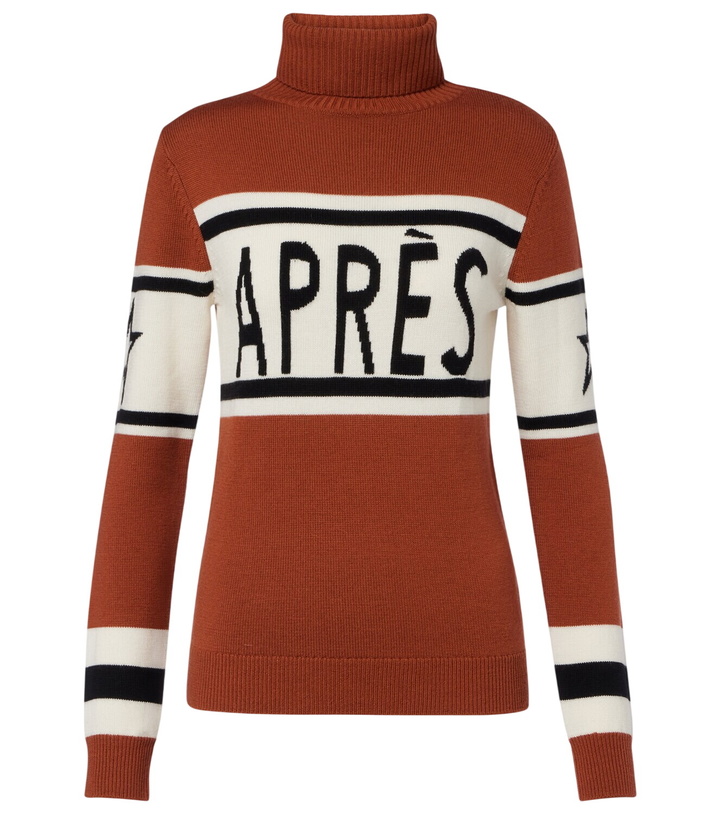 Photo: Perfect Moment Schild intarsia wool turtleneck sweater