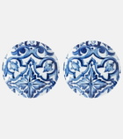Dolce&Gabbana Casa - Set of 2 porcelain soup plates