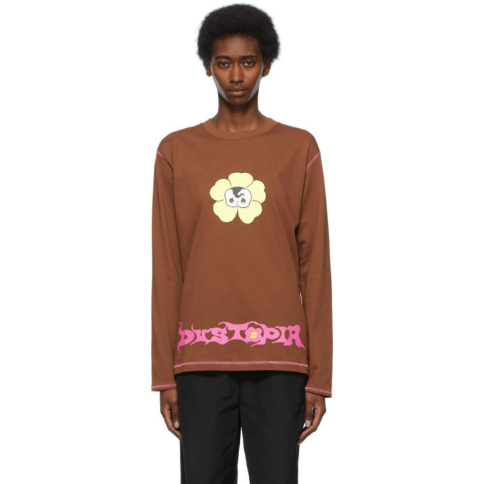 Marc Jacobs Brown Heaven by Marc Jacobs Dystopia Long Sleeve T