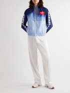 Casablanca - Casa Wave Striped Logo-Print Shell Track Jacket - Blue