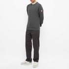Canada Goose Men's Paterson Crew Knit in Iron Grey